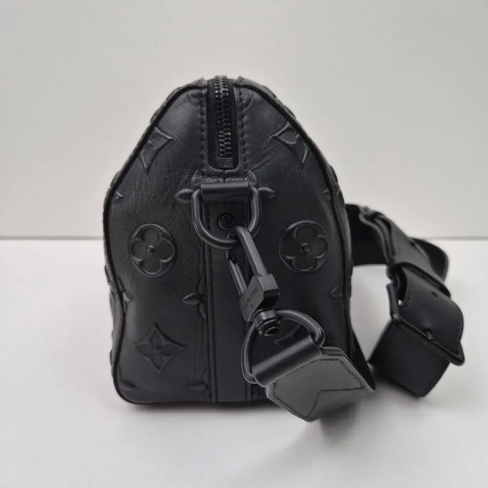Louis Vuitton Monogram Seal City Keepall Black